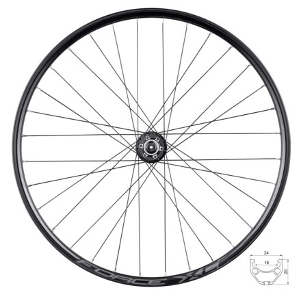 kolo přední FORCE XC DISC 584x19 F804342-6d 32d