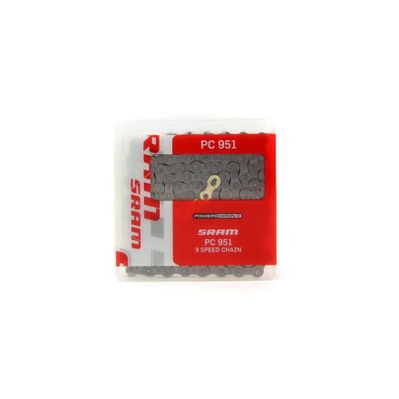 Retez SRAM PC 951 114 cl. se spojkou PowerLink Gold 9 rychl.