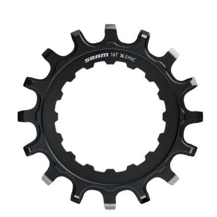 Prevodník SRAM X-SYNC Sprocket fnebo Bosch motnebos 16z Straight Steel Black