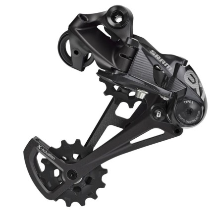 Prehazovacka SRAM EX1 1x8 rychlostí, dlouhé vodítko, Black (max 48z)