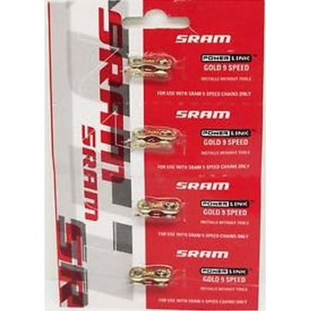 Spojka SRAM PowerLink Gold 9 rychl., balení 4 ks