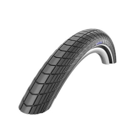 Schwalbe plášt Big Apple 26x2.15 RaceGuard cerná+reflexní pruh