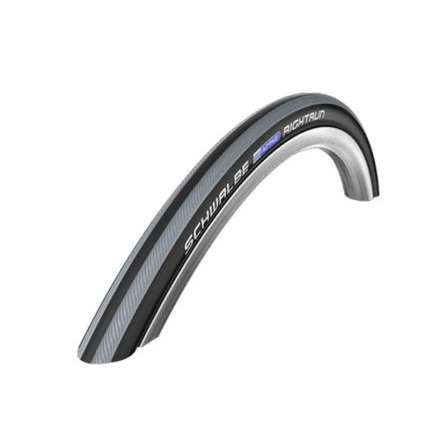 Schwalbe plášt Rightrun 22x1.0 šedé pruhy 2grip