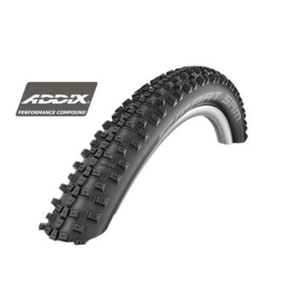 Schwalbe plášt Smart Sam 42-622 new Addix Performance cerná+reflexní pruh