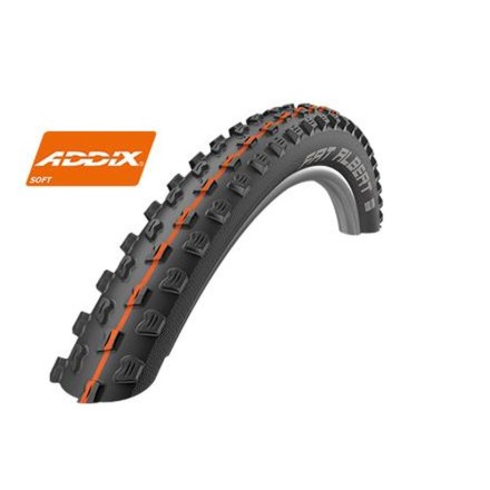 Schwalbe plášt Fat Albert Front 27.5x2.35 Addix Soft Tubeless easy cerná skládací