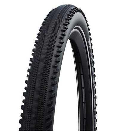 Schwalbe plášt HURRICANE 27.5x2.00 Addix Performance DD GreenGuard cerná+reflexní pruh