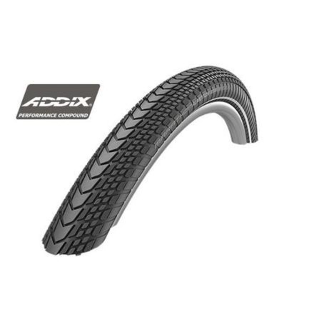 Schwalbe plášt MARATHON ALMOTION 40-622 Addix Performance MicroSkin TLE cerná+reflexní pru