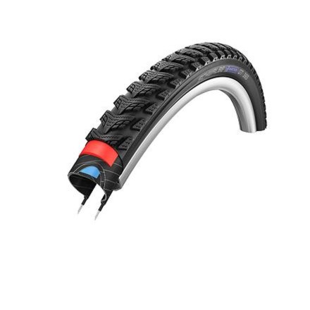 Schwalbe plášt MARATHON GT365 28x2.15 Performance DualGuard cerná+reflexní pruh