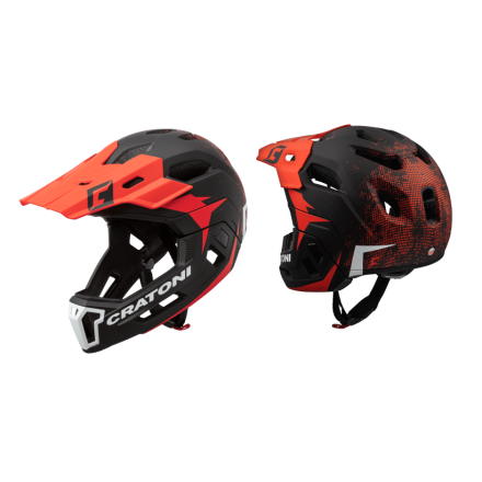 C-MANIAC 2.0 MX - black-red matt