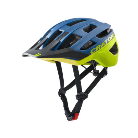 Cratoni AllRace Blue-Yellow Matt L-XL (58-62cm) 2021