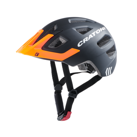 Cratoni MAXSTER PRO - black-orange matt XS-S (46-51cm) 2021