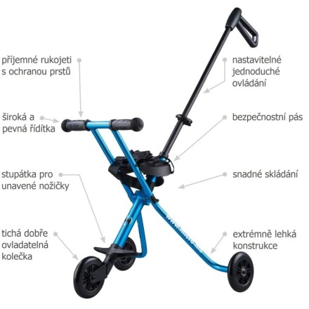 Micro Trike Deluxe Blue