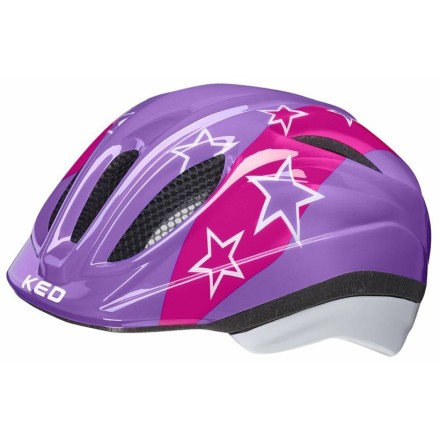 prilba KED Meggy Trend S lilac stars 46-51 cm