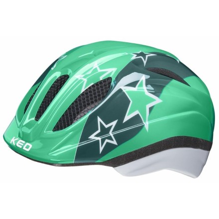 prilba KED Meggy Trend S/M green stars 49-55 cm