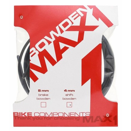 bowden MAX1 4mm cerný balení 3m