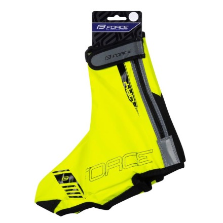 návleky treter FORCE PU DRY ROAD, fluo M