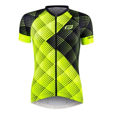 dres FORCE VISION LADY kr. rukáv, fluo S