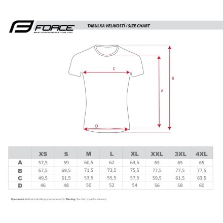 dres FORCE MTB ANGLE kr. rukáv, modro-červený XS