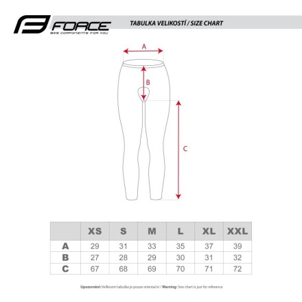 kalhoty F RIDGE LADY do pasu s vl, černo-šedé XL