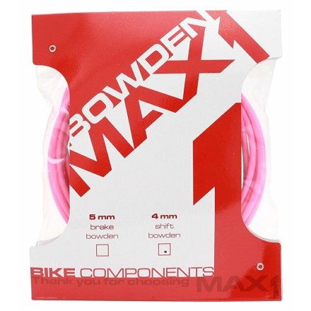 bowden MAX1 4mm fluo ružová balení 3m