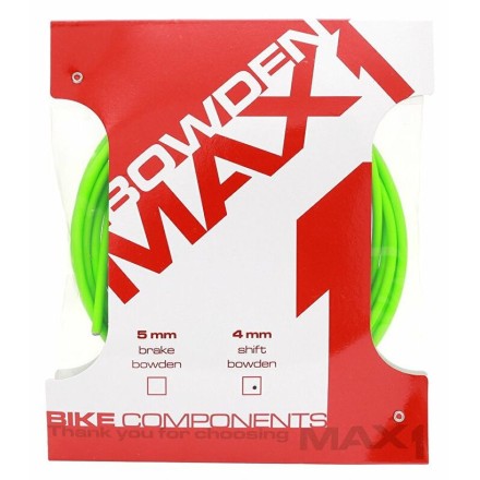 bowden MAX1 4mm fluo zelená balení 3m