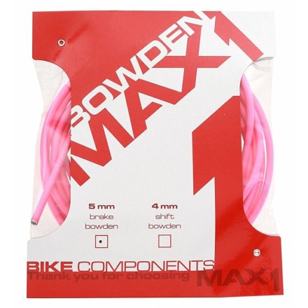 bowden MAX1 5mm fluo ružová balení 3m