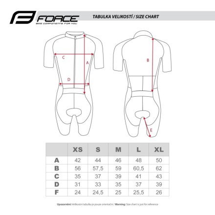 kombinéza FORCE POINTS LADY, černo-bílá XL