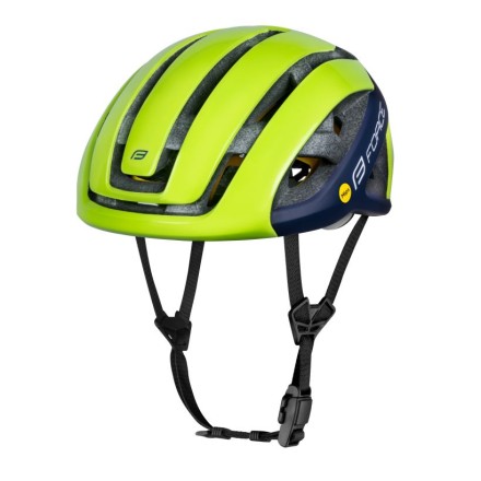 přilba FORCE NEO MIPS, fluo-modrá, L-XL