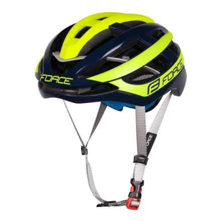 přilba FORCE LYNX, fluo-modrá, L-XL