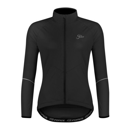 bunda FORCE ARROW LADY softshell, černá XS