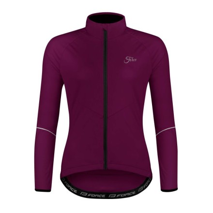 bunda FORCE ARROW LADY softshell, fialová XS