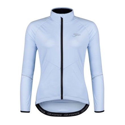 bunda FORCE ARROW LADY softshell, sv. modrá L