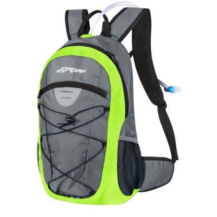 batoh FORCE JORDAN PLUS 20L+2L rez., šedo-fluo