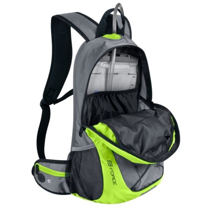 batoh FORCE JORDAN PLUS 20L+2L rez., šedo-fluo