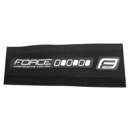 kryt pod řetěz FORCE RUBBER neoprén 9,5cm,čer-bílý