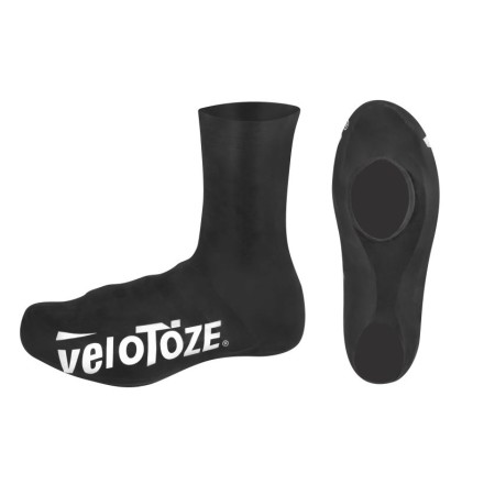 návleky treter VELOTOZE ROAD latex vysoké, černé L