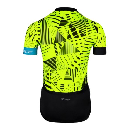 dres FORCE SHARD krátký rukáv, fluo M