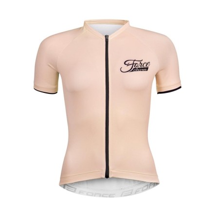 dres FORCE CHARM LADY kr. rukáv, nude XS