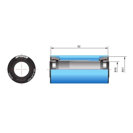 FSA Pressfit BB-92 MTB 19mm