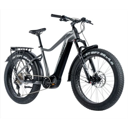 Leaderfox BRASA FAT BIKE,18"-2, GREY SHINY 2024