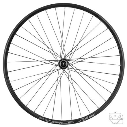 kolo přední FORCE XC DISC 622x19 HBM3050-CL 36d