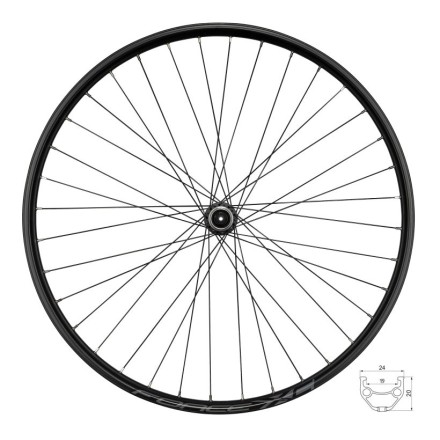 kolo zadní FORCE XC DISC 622x19 FHM3050-CL 36d