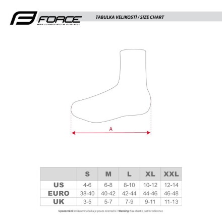 návleky treter FORCE SLEET MTB, černé XL