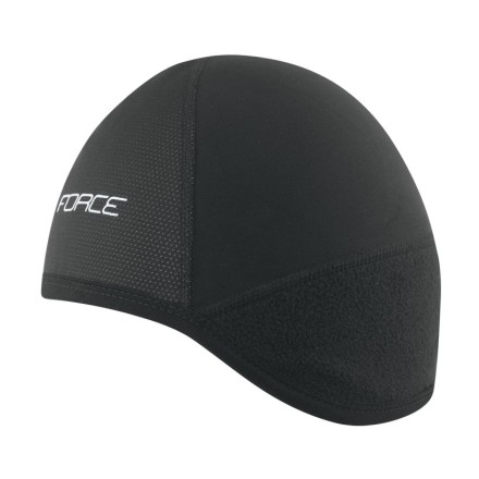 čepice pod přilbu FORCE ICY zimní, černá L-XL