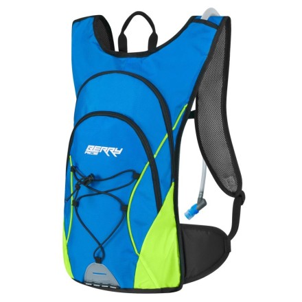 batoh FORCE BERRY ACE PLUS 12L+2L rez., modro-fluo