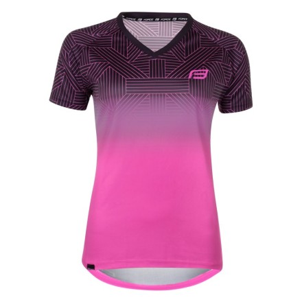 dres FORCE CITY LADY, růžovo-černý XS