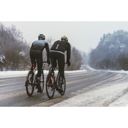 bunda F FROST softshell zimní, černo-šedá L